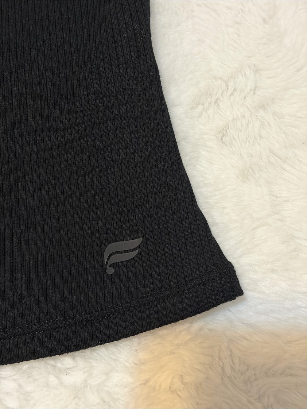 Fabletics Daily Rib Square Neck Tank Size Medium - Picture 2 of 5